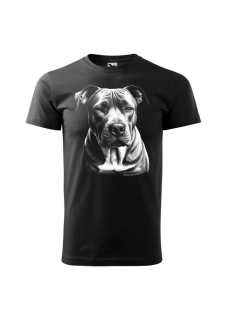 Pánské tričko Pitbull - drsňák s oddanou duší (XL-8XL) | ROMANTYKXXL